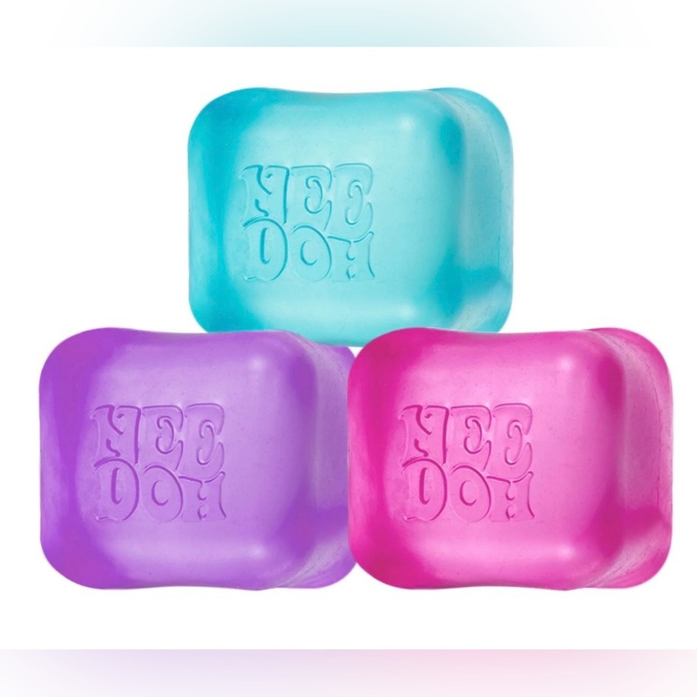 Needoh Nice Ice Baby 4 Pack Mini Nice Cube - Pink, Blue, Purple - Picture 3 of 3